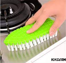 Multipurpose Flexible Cleaning Brush for Home, Kitchen, Bathroom Tiles, Floor, Taps, and Clothes Washing | Color May Vary