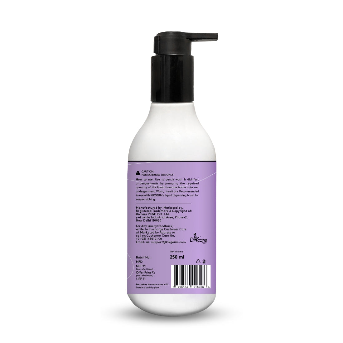 ELO Clean by KIKGERM Natural Undergarment Liquid Detergent + Brush | 250ml