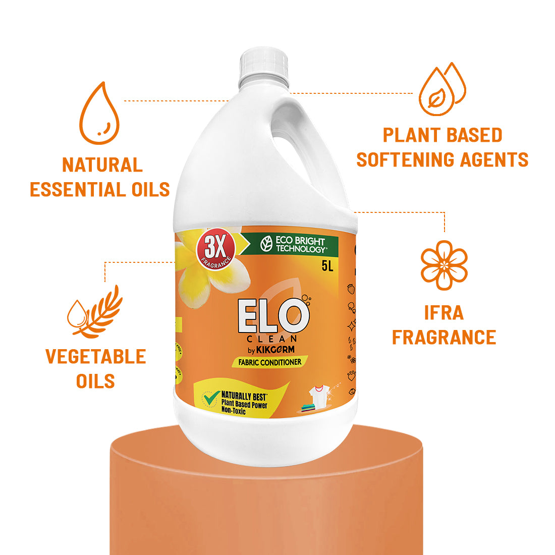 Natural Fabric Softener | 5 Litre