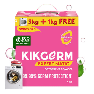 Front Load Detergent Powder | 3kg + 1kg Free (4kg)
