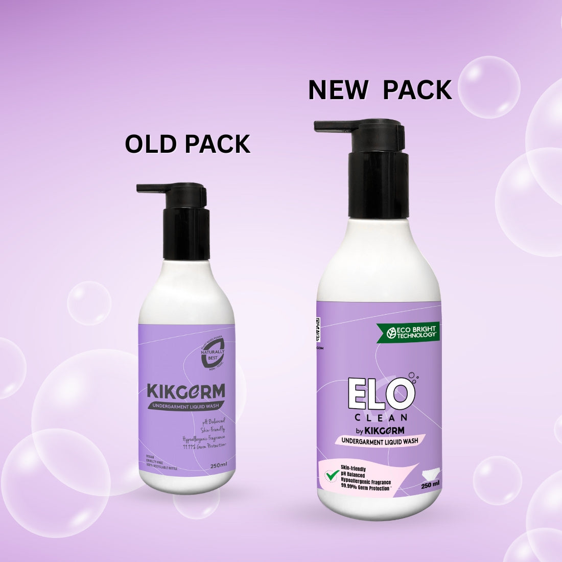ELO Clean by KIKGERM Natural Undergarment Liquid Detergent + Brush | 250ml