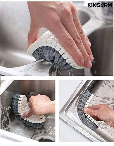 Multipurpose Flexible Cleaning Brush for Home, Kitchen, Bathroom Tiles, Floor, Taps, and Clothes Washing | Color May Vary
