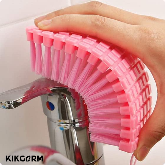 Multipurpose Flexible Cleaning Brush for Home, Kitchen, Bathroom Tiles, Floor, Taps, and Clothes Washing | Color May Vary