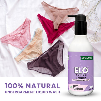 ELO Clean by KIKGERM Natural Undergarment Liquid Detergent + Brush | 250ml