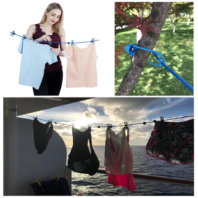 Cloth Drying Extendable Rope Clothes