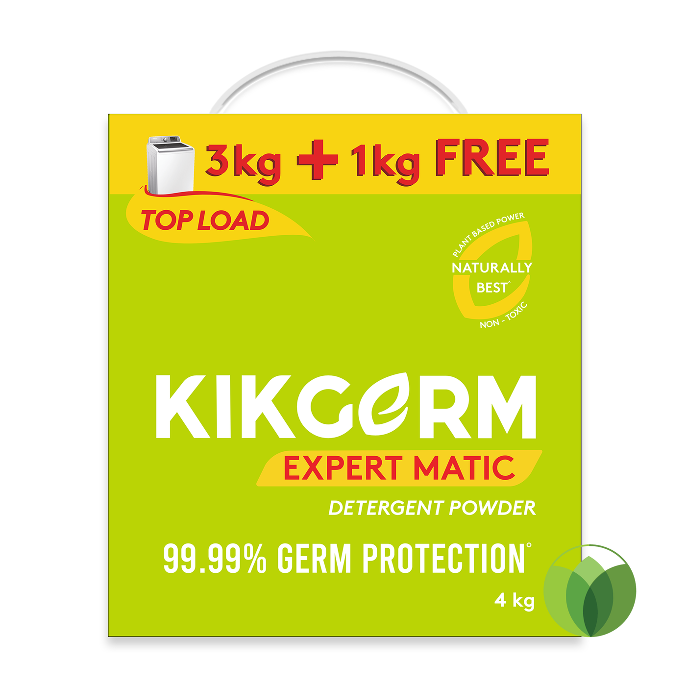 Top Load Detergent Powder | 3kg + 1kg Free (4kg)