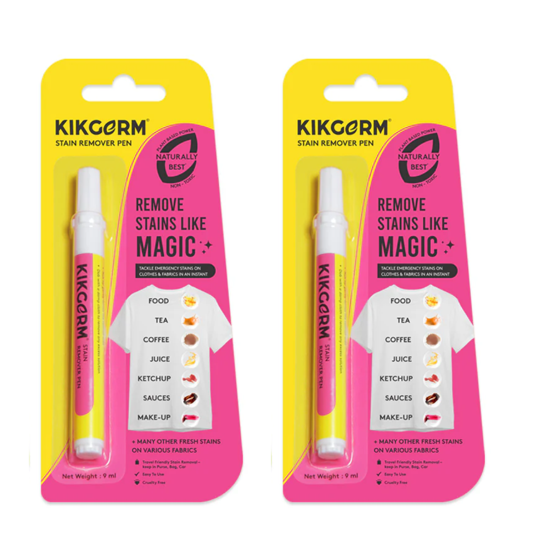 Stain Remover Pen | Pink | all pens are same except outer packaging colour | Pack of 2