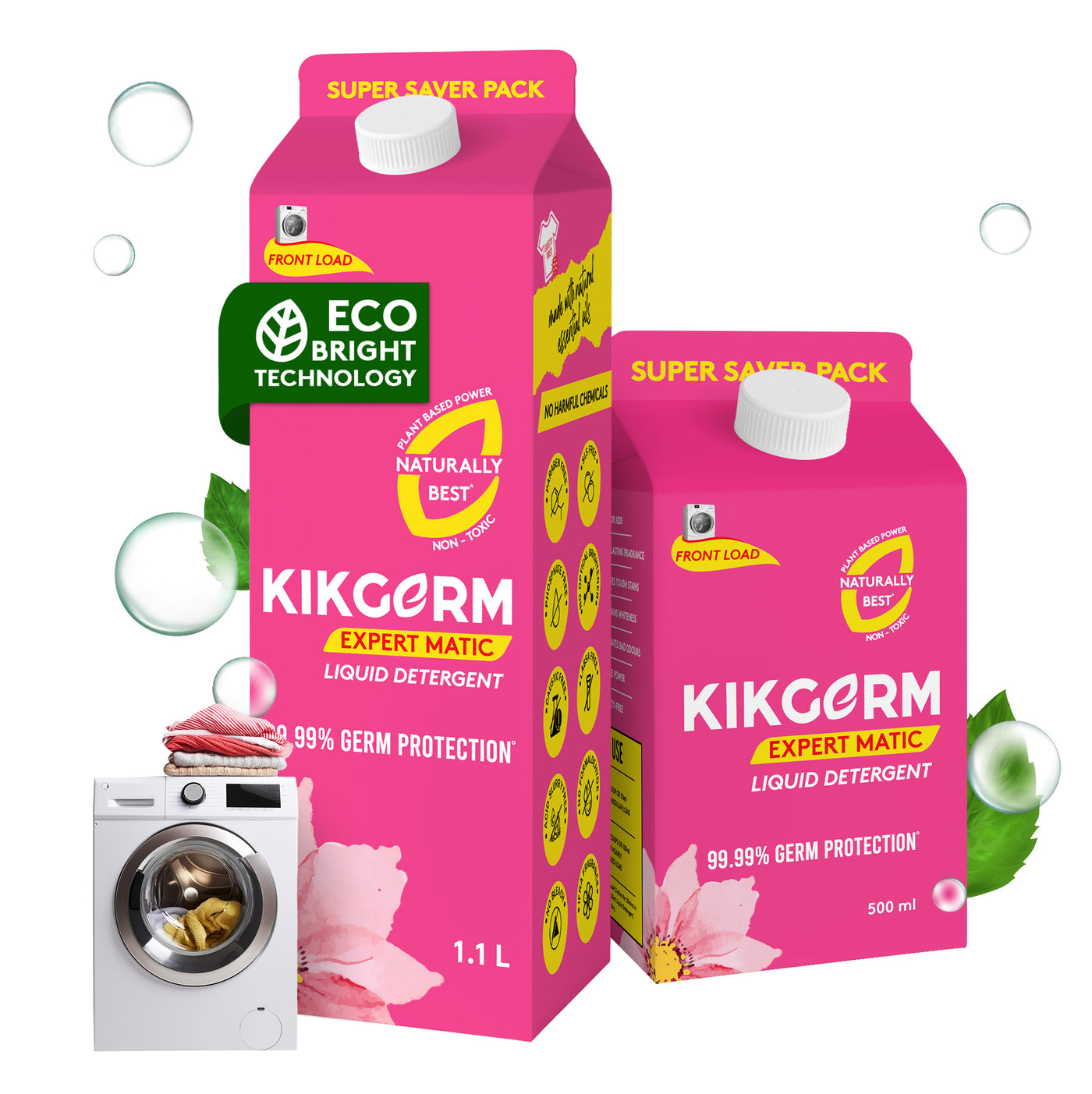 Natural Front Load Liquid Detergent | 1600ml