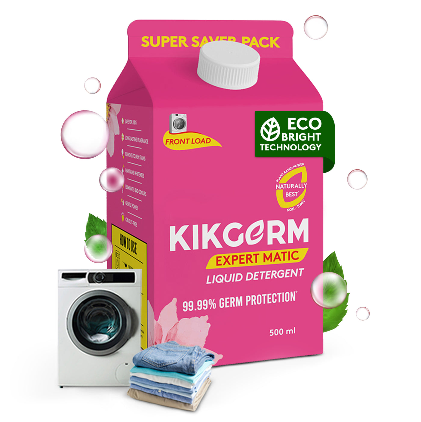 Natural Front Load Liquid Detergent | 500ml