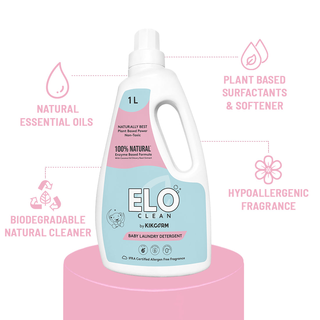 100% Natural Baby Liquid Detergent | 3000ml