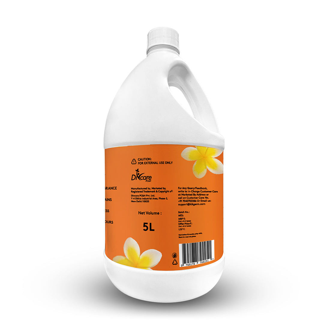 Natural Fabric Softener | 5 Litre