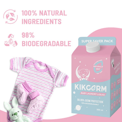 100% Natural Baby Liquid Detergent | 500ml