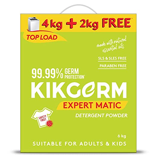 Top Load Detergent Powder | 4kg + 2kg Free (6kg)