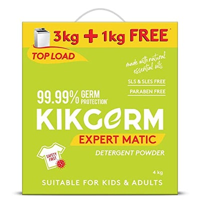 Top Load Detergent Powder | 3kg + 1kg Free (4kg)