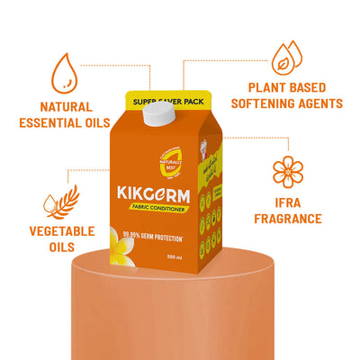 2-in-1 Advance Detergent Powder (4kg) + Fabric Softener (500ml) Bundle